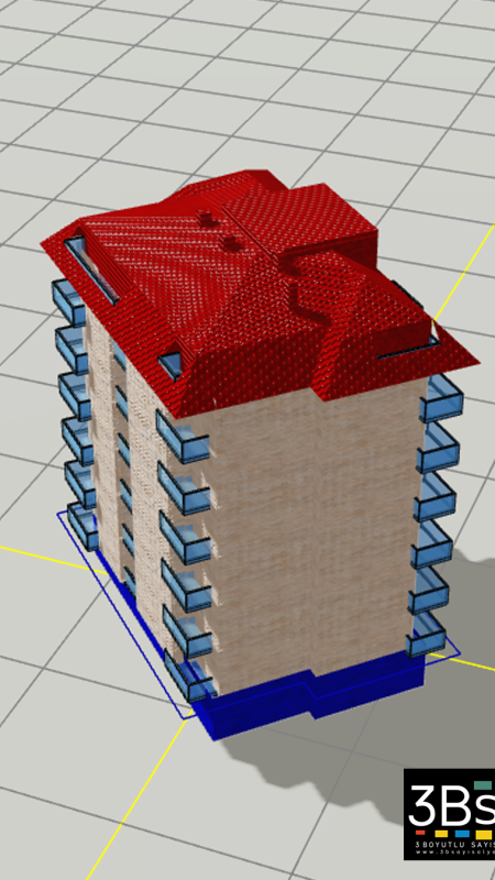 3B Sayısal Yapı Modeli